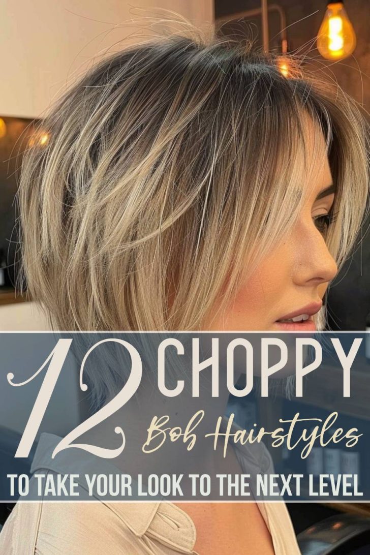 12 Choppy Bob Hairstyles to Take Your Look to the Next Level