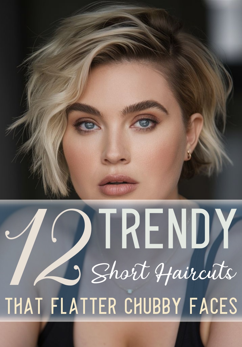 12 Short Cuts That Flatter Chubby Faces More Than You’d Expect